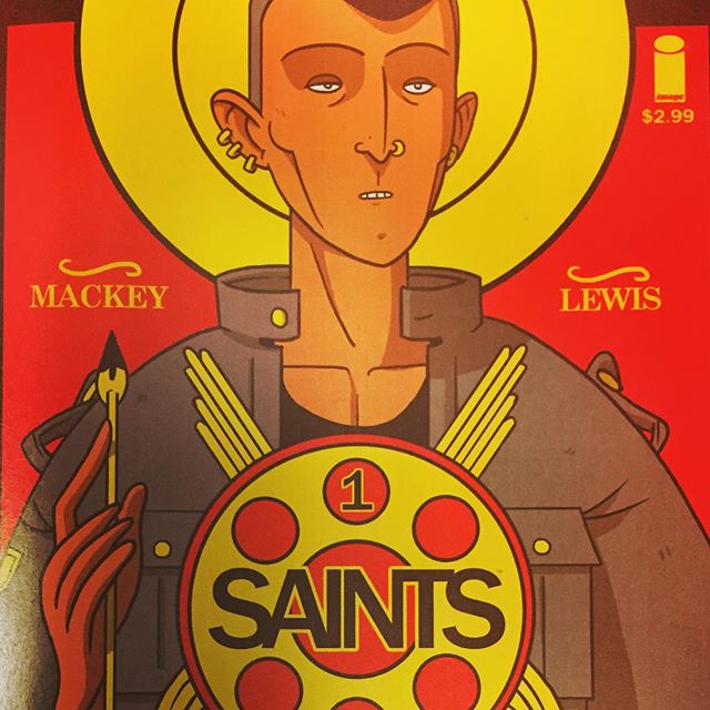 Saints #1 Blaise, Lucy, and Sebastian discover a #Holy #War is erupting and they, unwittingly, are the next generation of #Saints poised to fight for a #heaven that #God has abandoned. #Comics #imagecomics #martyr #martyrdom #superhero @npr