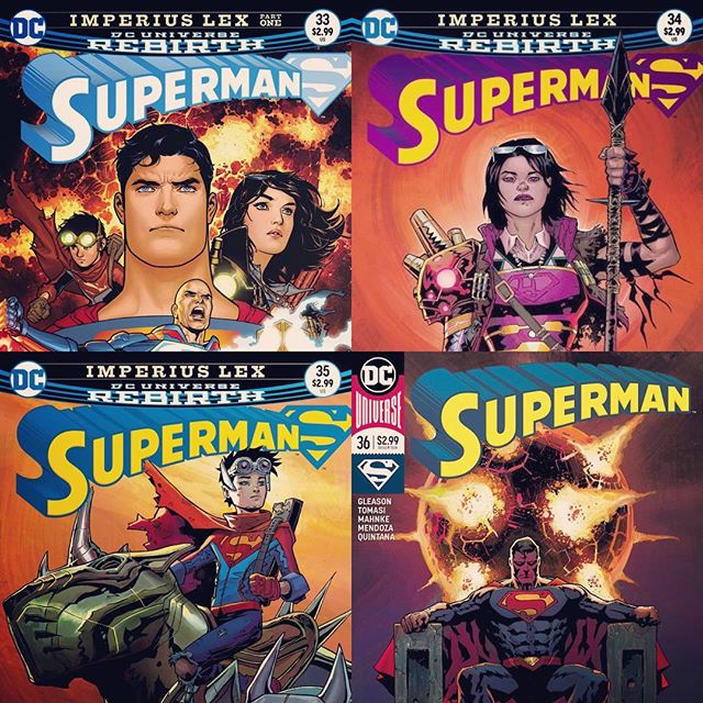 Current Superman arc, "Imperius Lex" has been pretty awesome! I can't help but think it may have some sort of implication in Doomsday Clock in the coming months! #Superman #Kryptonian #kryptonite #krypton #loislane #clarkkent #dcComics #comicart #comicbooks #comicbook #pullList #lcs #localcomicshop #instacomics @dccomics @artthibert #DougMahnke #PeteTomasi